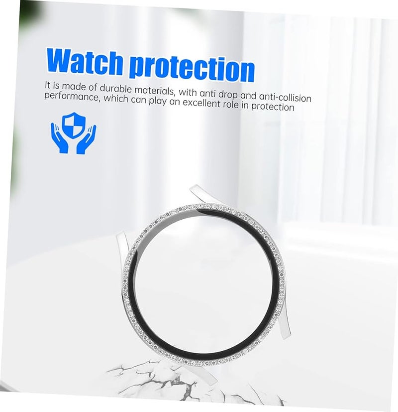 Uonlytech 2 Pack Full Coverage Watch Case Protector Easy Installation Scratch Impact Resistant - Image 4